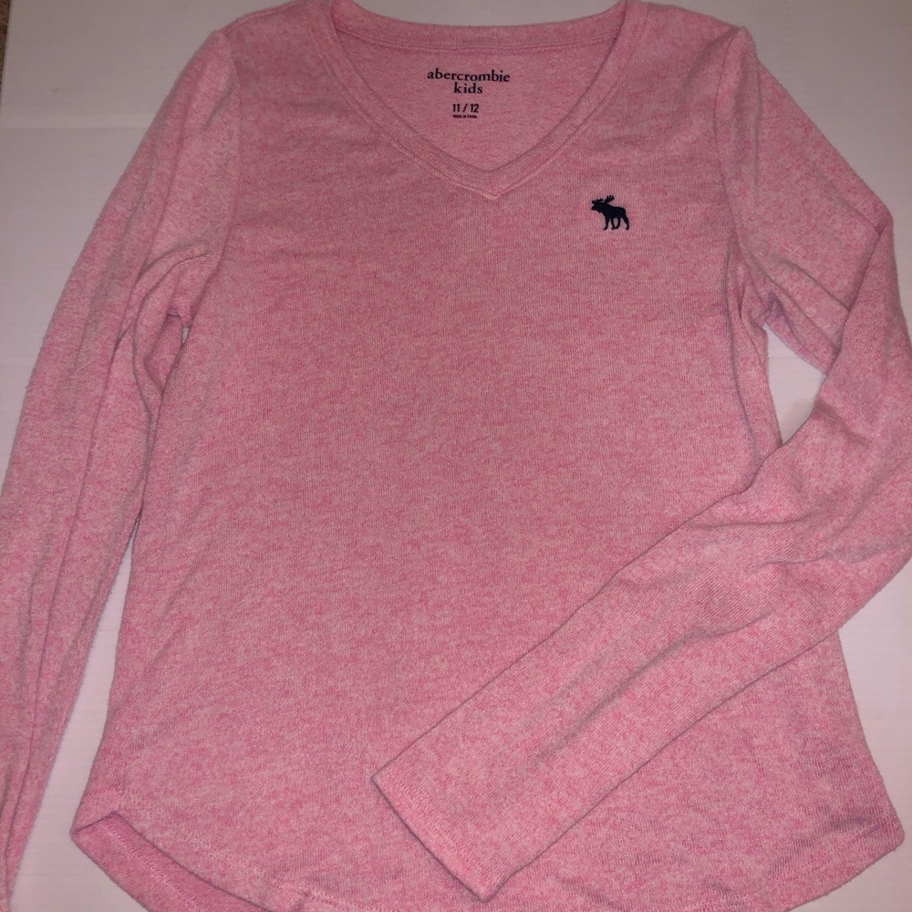 Abercrombie Kids pink sweater